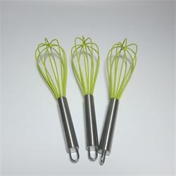 silicone eggbeater Stainless steel handle