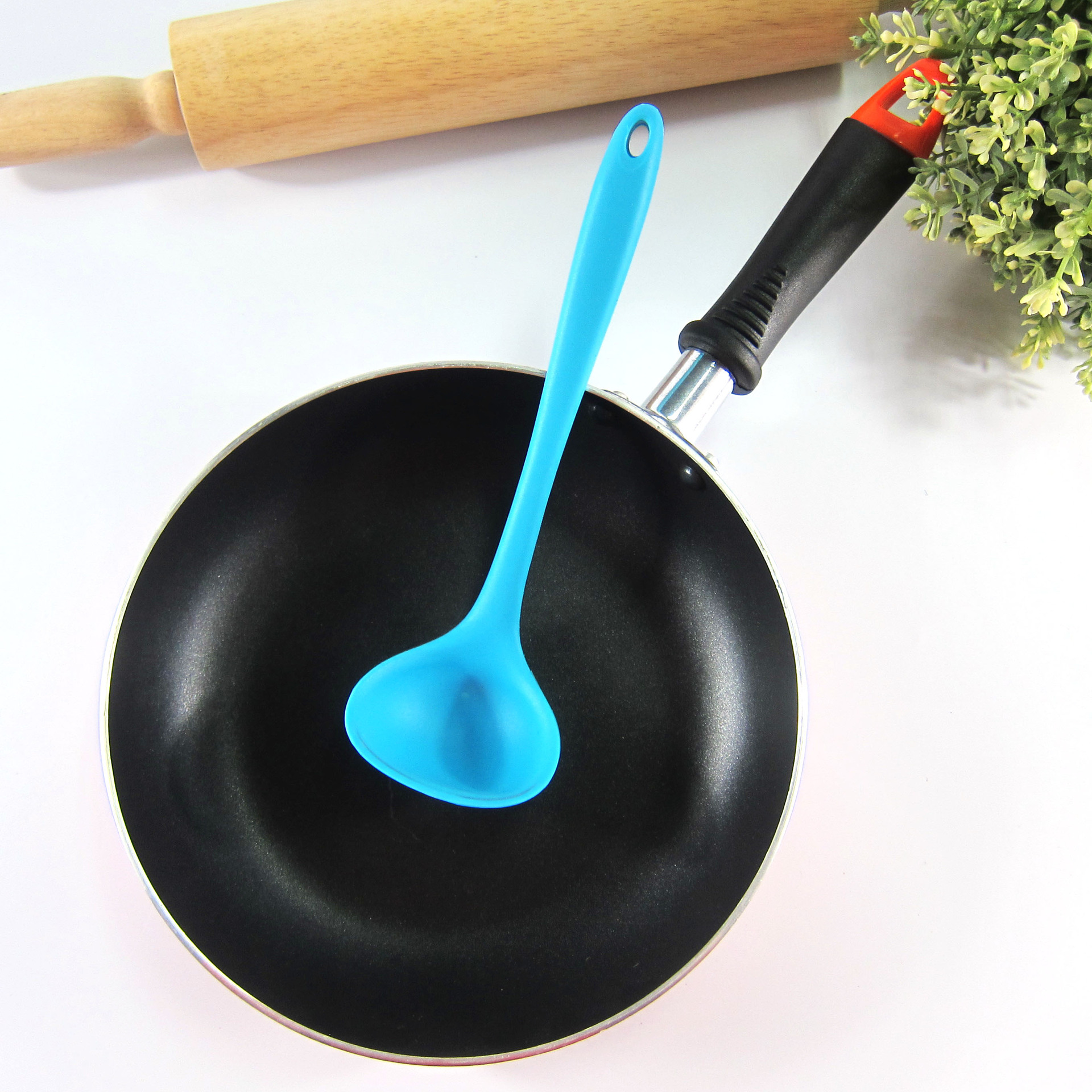 silicone soup ladle