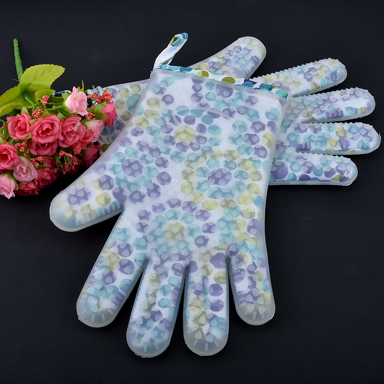 silicone and cotton gloves  